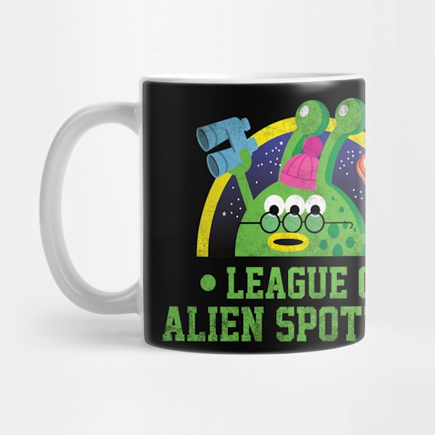 League of Alien Spotters by Nik Afia designs